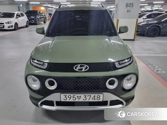 Hyundai Casper 2021 Темно-зеленый из Кореи