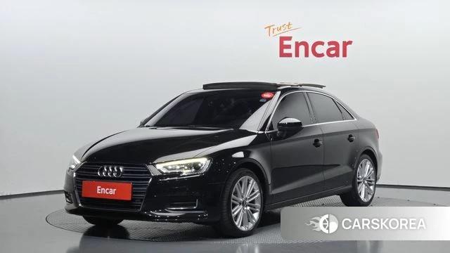 Audi New A3 2018 Черный из Кореи
