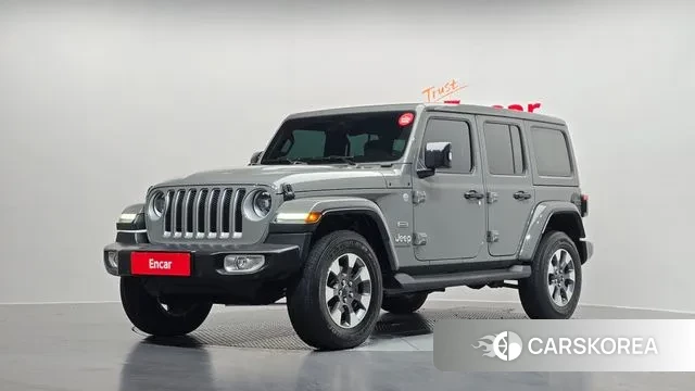 Jeep Wrangler (JL) 2023 Серый из Кореи