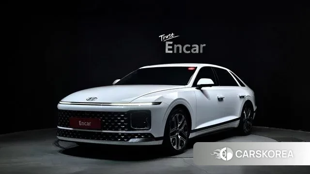 Hyundai Grandeur Hybrid (GN7) 2023 Белый из Кореи