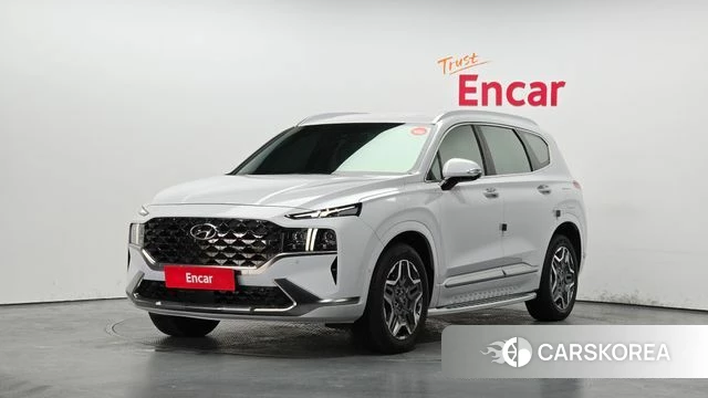 Hyundai The New Santa Fe 2022 Белый из Кореи