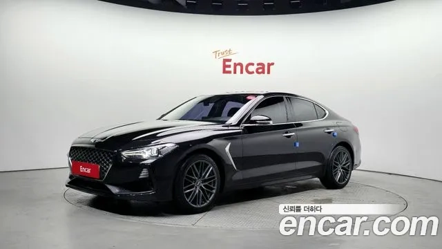 Genesis G70 2018 Черный из Кореи