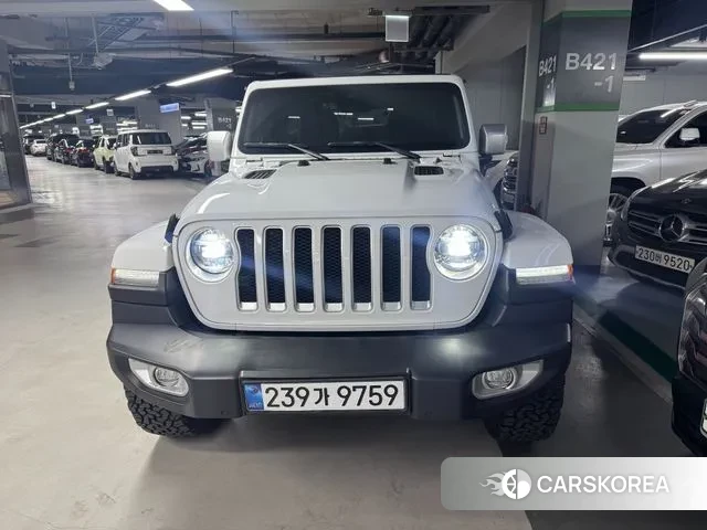 Jeep Wrangler (JL) 2021 Белый из Кореи