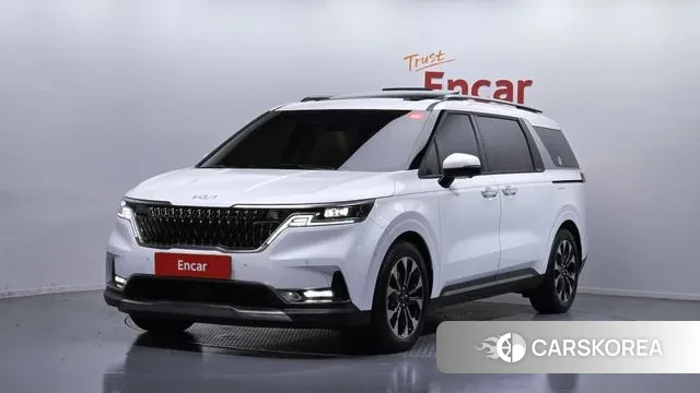 Kia Carnival 4th generation 2023 Белый из Кореи