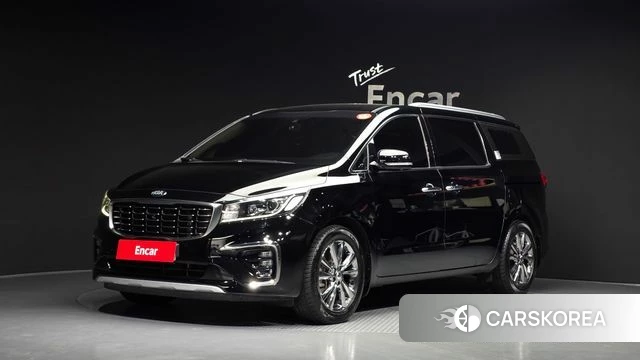 Kia The New Carnival 2018 Черный из Кореи