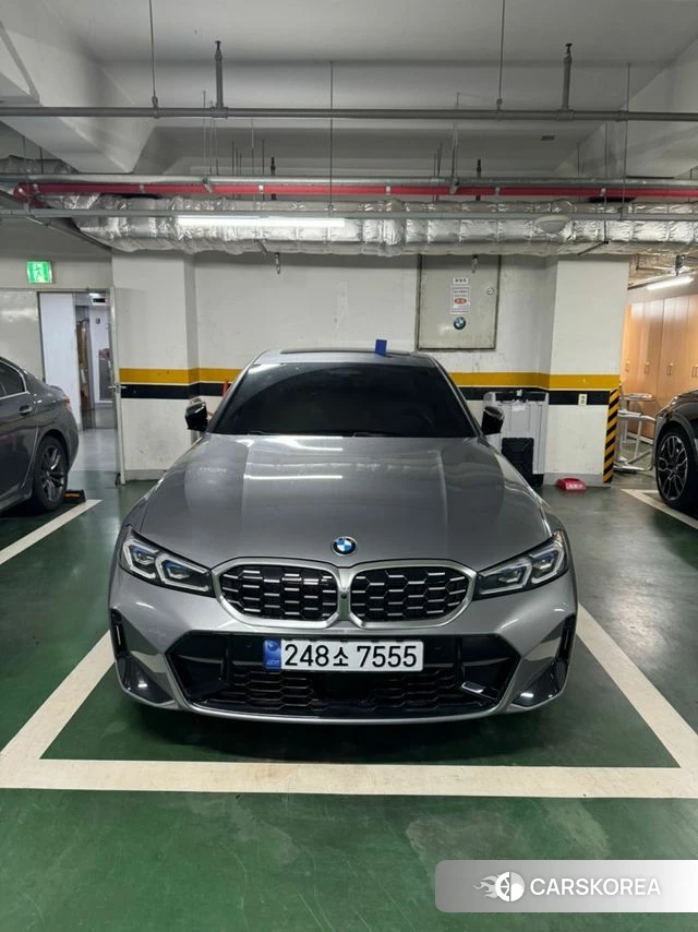 BMW 3 Series (G20) 2024 Цвет галактики из Кореи