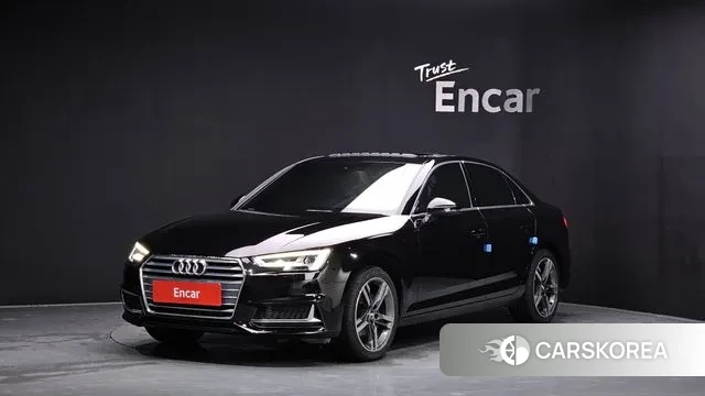 Audi A4 (B9) 2019 Черный из Кореи