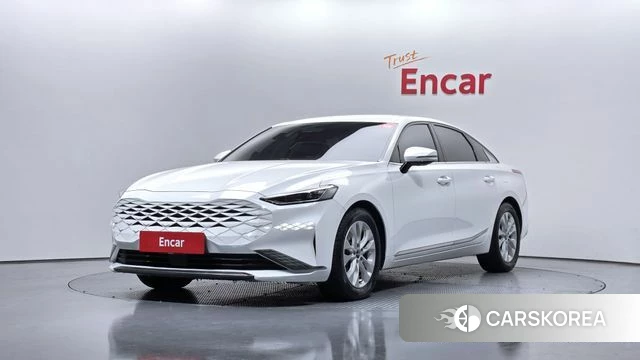 Kia K8 2021 Белый из Кореи