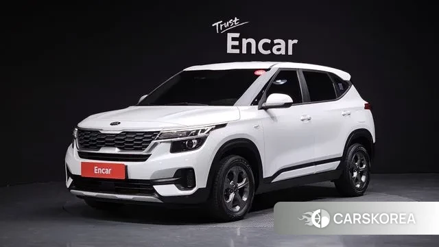 Kia Seltos 2021 Белый из Кореи