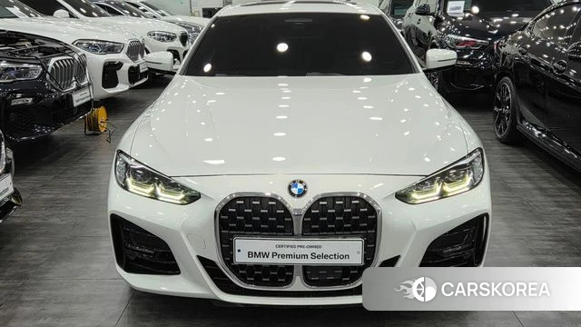 BMW 4 Series (G22) 2023 Белый из Кореи