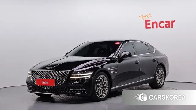 Genesis G80 (RG3) 2021 Черный из Кореи