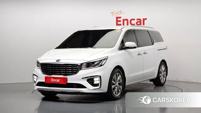 Kia The New Carnival 2019 Белый из Кореи