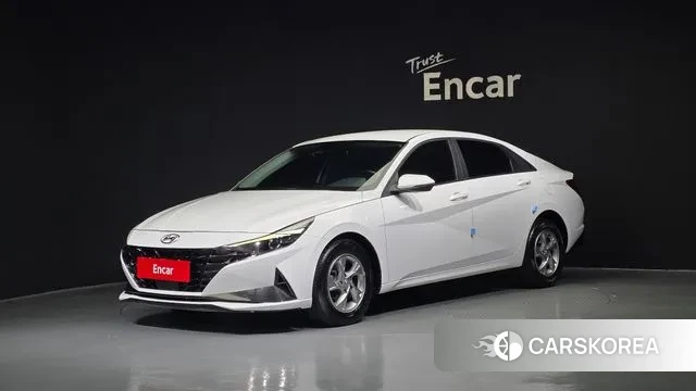 Hyundai Avante (CN7) 2020 Белый из Кореи