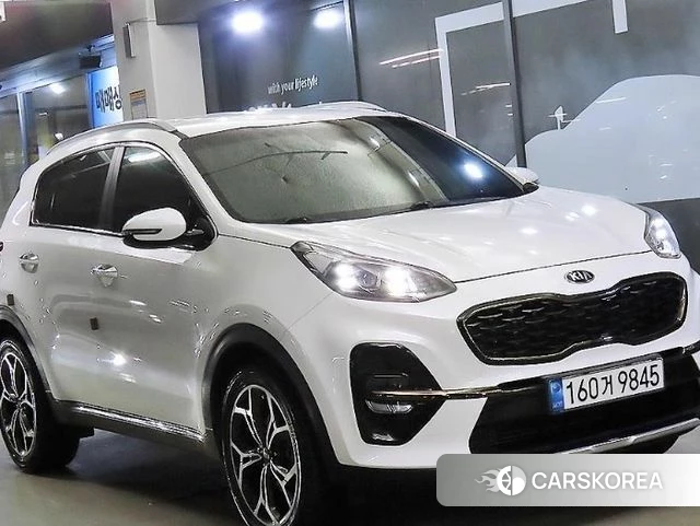 Kia Sportage The Bold 2018 Белый из Кореи