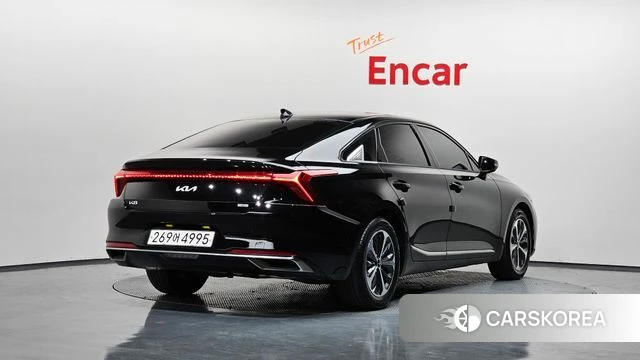 Kia K8 Hybrid 2022 Черный из Кореи