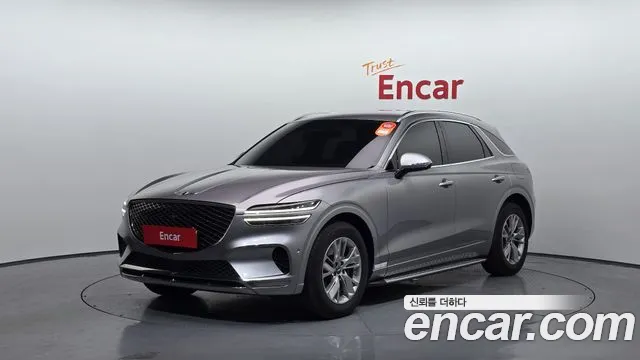 Genesis GV70 2021 Серебристо-серый из Кореи