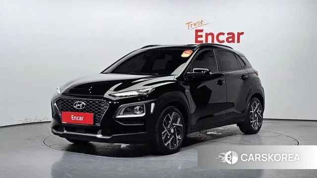 Hyundai Kona Hybrid 2020 Черный из Кореи