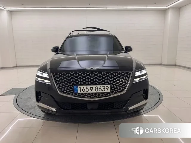 Genesis GV80 2021 Черный из Кореи