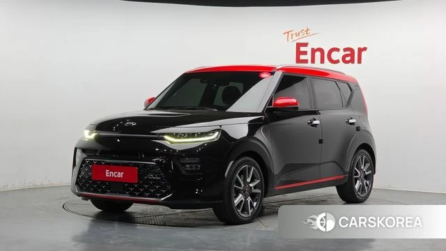 Kia Soul Booster 2019 Черный двухцветный из Кореи