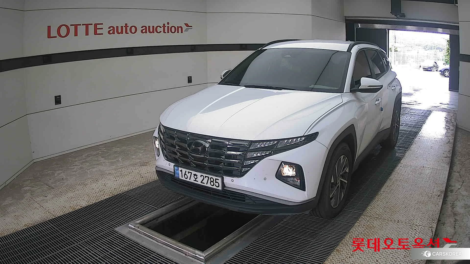 Hyundai Tucson 2023 Белый из Кореи
