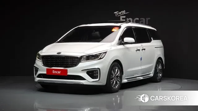 Kia The New Carnival 2019 Белый из Кореи