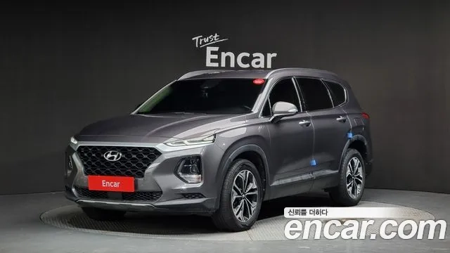 Hyundai Santa Fe TM 2018 Серый из Кореи
