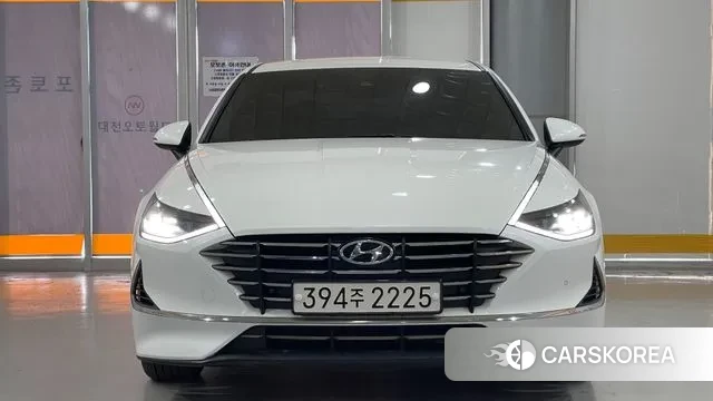 Hyundai Sonata (DN8) 2019 Белый из Кореи