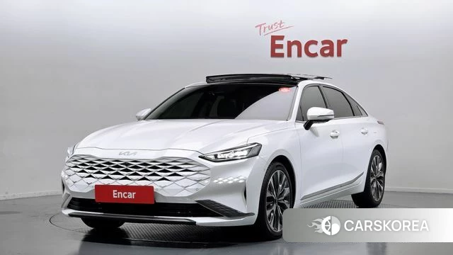 Kia K8 2022 Белый из Кореи