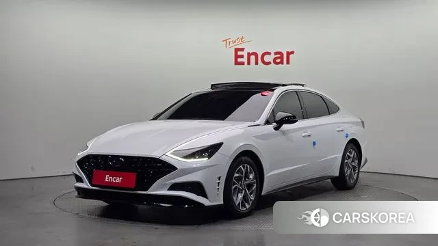 Hyundai Sonata (DN8) 2022 Белый из Кореи