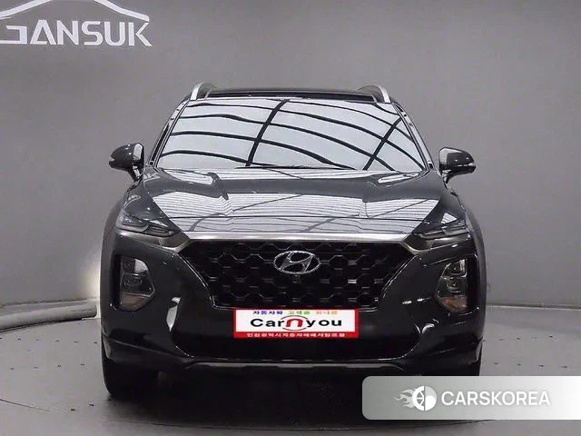 Hyundai Santa Fe TM 2018 Серый из Кореи