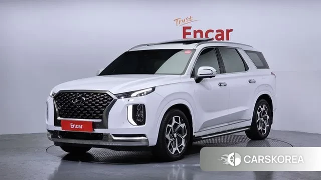 Hyundai Palisade 2021 Белый из Кореи