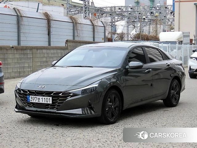 Hyundai Avante (CN7) 2022 Серый из Кореи