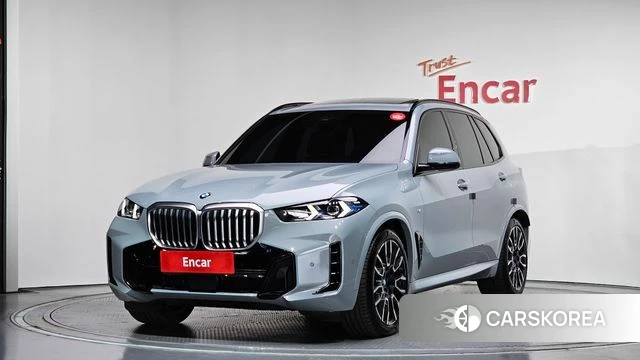 BMW X5 (G05) 2023 Серебристо-серый из Кореи