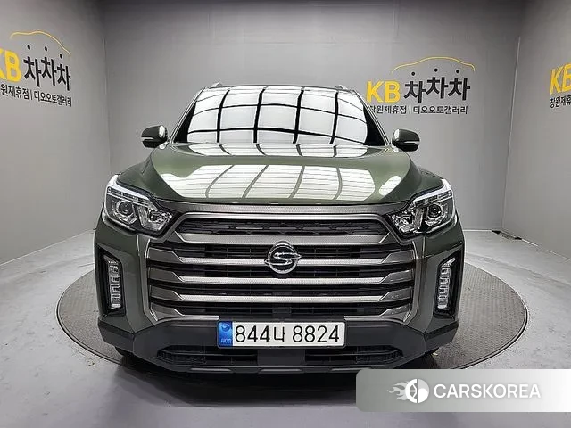 Ssangyong The New Rexton Sport 2022 Светло-зеленый из Кореи