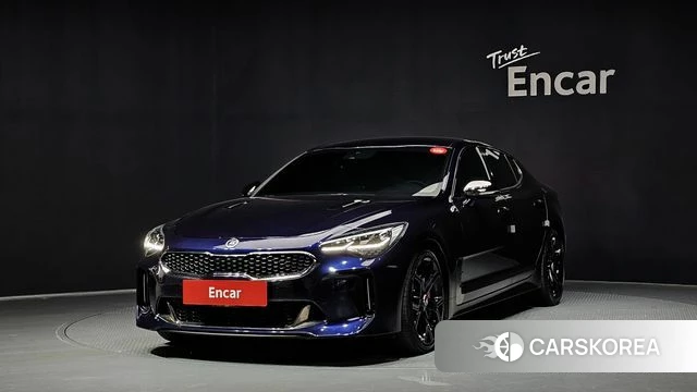 Kia Stinger 2019 Синий из Кореи