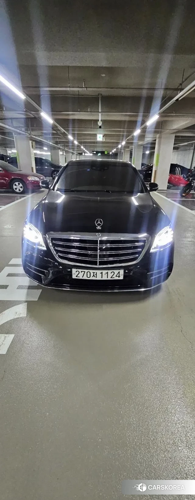 Mercedes-Benz S-Class W222 2018 Черный из Кореи