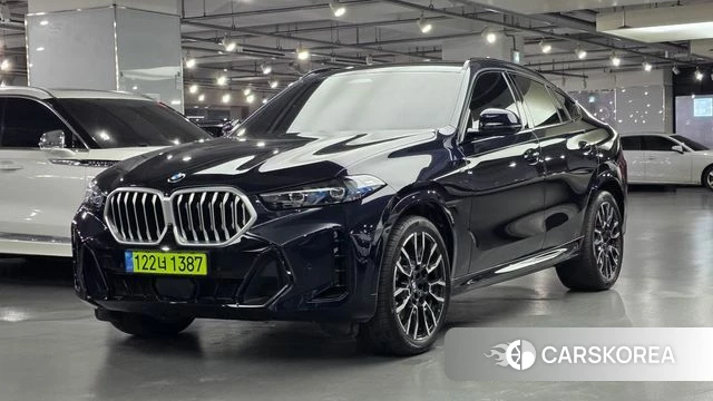 BMW X6 (G06) 2025 Черный из Кореи