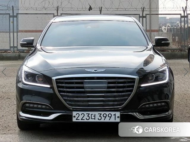 Genesis G80 2018 Черный из Кореи