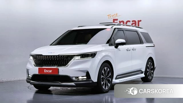 Kia Carnival 4th generation 2023 Белый из Кореи