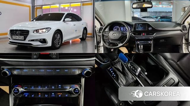 Hyundai Grandeur IG 2018 Белый из Кореи