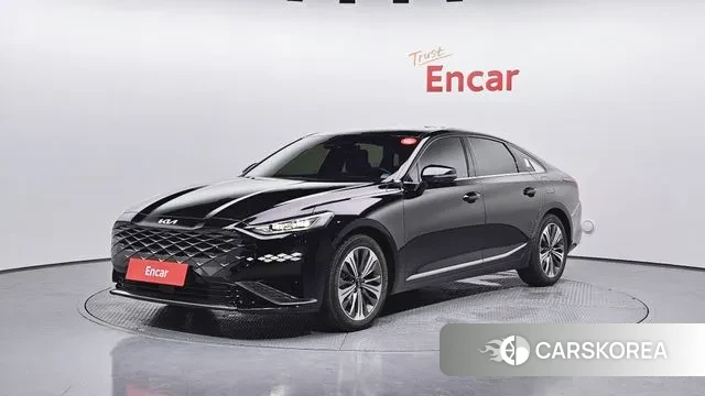 Kia K8 Hybrid 2023 Черный из Кореи