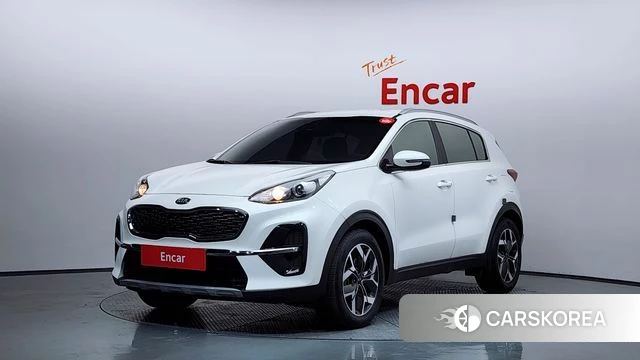 Kia Sportage The Bold 2021 Белый из Кореи