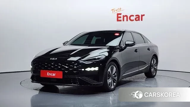 Kia K8 Hybrid 2022 Черный из Кореи