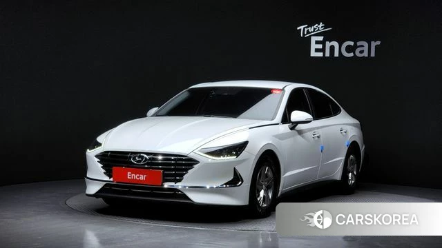 Hyundai Sonata (DN8) 2019 Белый из Кореи