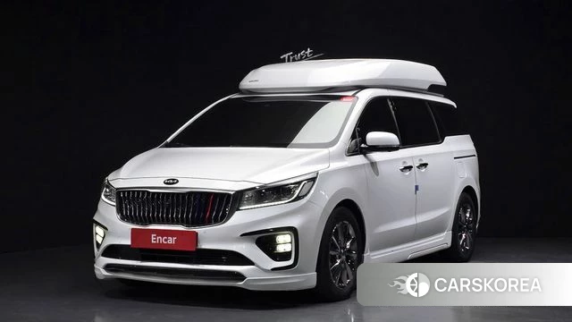 Kia The New Carnival 2019 Белый из Кореи