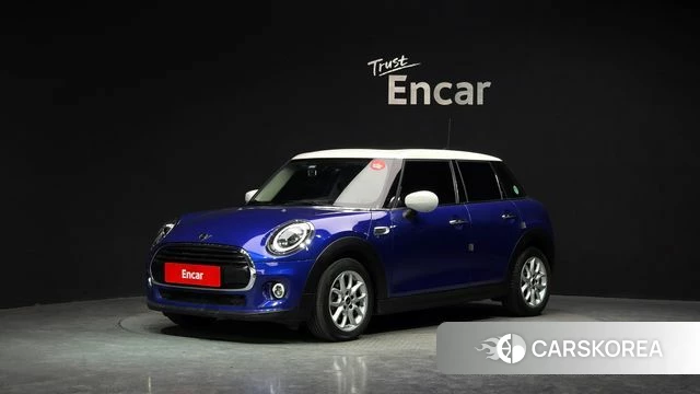 Mini Cooper 2021 Синий из Кореи