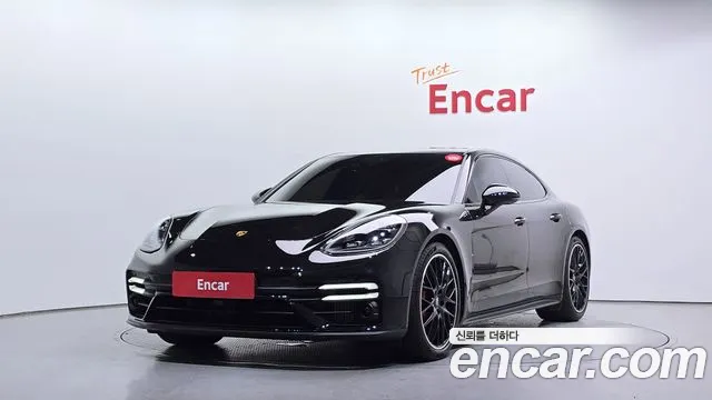 Porsche Panamera (971) 2023 Черный из Кореи