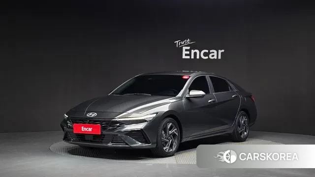 Hyundai The New Avante (CN7) 2023 Серый из Кореи