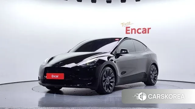 Tesla Model Y 2024 Черный из Кореи