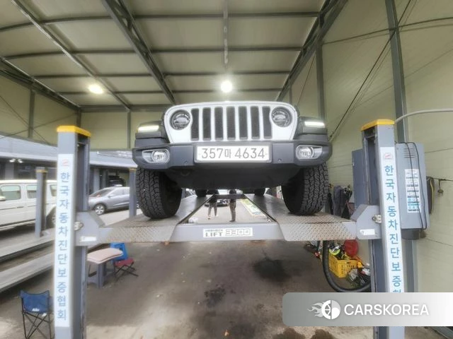 Jeep Wrangler (JL) 2021 Белый из Кореи